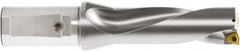 Komet - 28mm Max Drill Depth, 2xD, 14mm Diam, Indexable Insert Drill - 2 Inserts, ABS 50 Modular Connection Shank - USA Tool & Supply
