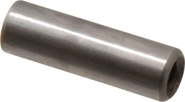 Gibraltar - 5/16" Diam x 1" Pin Length C-1215 Case Hardened Steel Pull Out Dowel Pin - 1 Beveled & 1 Threaded End - USA Tool & Supply