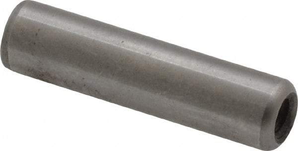 Gibraltar - 5/16" Diam x 1-1/4" Pin Length C-1215 Case Hardened Steel Pull Out Dowel Pin - 1 Beveled & 1 Threaded End - USA Tool & Supply