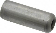 Gibraltar - 3/8" Diam x 1" Pin Length C-1215 Case Hardened Steel Pull Out Dowel Pin - 1 Beveled & 1 Threaded End - USA Tool & Supply