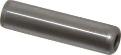 Gibraltar - 3/8" Diam x 1-1/2" Pin Length C-1215 Case Hardened Steel Pull Out Dowel Pin - 1 Beveled & 1 Threaded End - USA Tool & Supply