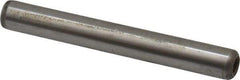 Gibraltar - 3/8" Diam x 3" Pin Length C-1215 Case Hardened Steel Pull Out Dowel Pin - 1 Beveled & 1 Threaded End - USA Tool & Supply