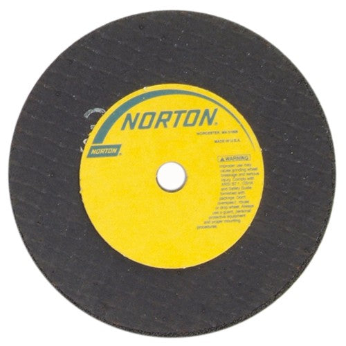 4″ × 1/16″ × 3/8″ Small Diameter Cut-Off Wheel Type 01 Straight 36 Grit Aluminum Oxide - USA Tool & Supply