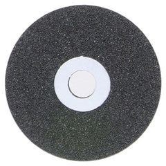 3 × 1/4 × 3/8″ Gemini Reinf Portable Snagging Wheel <=3″ 57A 24 T BRA Type 01 - USA Tool & Supply