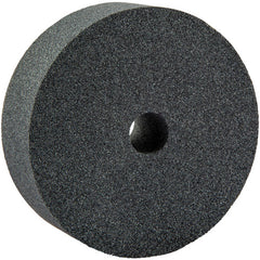 3″ × 1″ × 1/2″ 37C Dressing Wheel Type 01 Straight 100 Grit Silicon Carbide - USA Tool & Supply