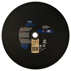 14″ × 7/64″ × 1″ Gemini Chopsaw Cut-Off Wheel Type 01 Straight - USA Tool & Supply