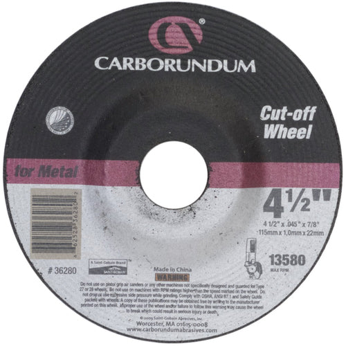 ‎7″ × 1/4″ × 5/8″-11 T27 Carbo White A24 Grit Depressed Center Wheel - USA Tool & Supply