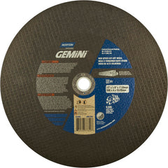 12″ × 1/8″ × 1″ Ductile High Speed Cut-Off Wheel Type 01 Straight 24 Grit Silicon Carbide - USA Tool & Supply