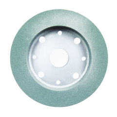 6 x 1 x 4" - Aluminum Oxide (39C) / 120I Type 2 - Tool & Cutter Grinding Wheel - USA Tool & Supply