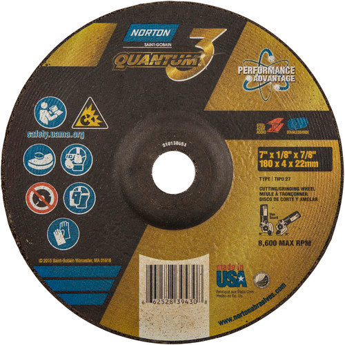 7X1/8X7/8 WHEEL - Exact Industrial Supply