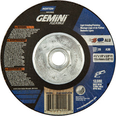 ‎4-1/2″ × 1/8″ × 5/8″-11 Charger Non-Woven Depressed Center Wheel Ty 29 36 Grit - USA Tool & Supply