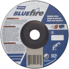 6 × 1/4 × 7/8″ BlueFire Grinding Wheel ZA 24 S Type 27 - USA Tool & Supply