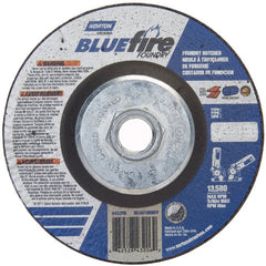 ‎4-1/2″ × 1/8″ × 5/8″ BlueFire Non-Woven Depressed Center Wheel Type 27 - USA Tool & Supply