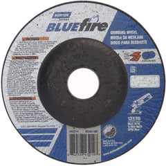 ‎4-1/2 × 1/4 × 7/8″ BlueFire Grinding Wheel ZA 24 S Type 27 - USA Tool & Supply