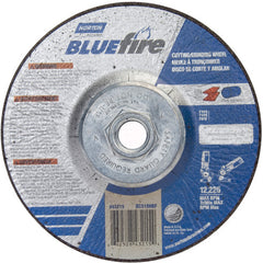 ‎5 × 1/8 × 5/8 - 11″ BlueFire Grinding Wheel ZA 30 U Type 27 - USA Tool & Supply