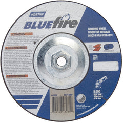 ‎7 × 1/4 × 5/8 - 11″ BlueFire Grinding Wheel ZA 24 S Type 27 - USA Tool & Supply