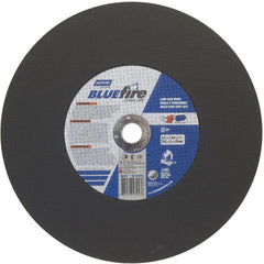 14″ × 7/64″ × 1″ BlueFire Chopsaw Cut-Off Wheel Type 01 Straight Zirconia Alumina/Aluminum Oxide - USA Tool & Supply