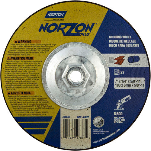 ‎7X1/4X5/8-11 T-27 NORZON - USA Tool & Supply