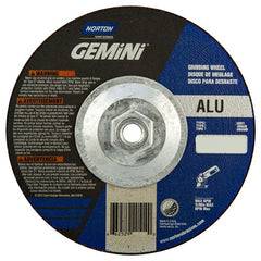 ‎7″ × 1/4″ × 5/8″-11 Gemini Non-Woven Depressed Center Wheel Type 27 24 Grit - USA Tool & Supply