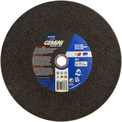 14 × 3/32 × 1″ Gemini Rapid Cut Chop Saw Cut-Off Wheel A 36 P Type 01/41 - USA Tool & Supply