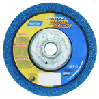 4-1/2 x 5/8-11" - Medium Grit - Aluminum Oxide - Bear-Tex Unified Non-Woven Wheel - USA Tool & Supply