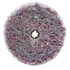 6 x 1 x 1'' - 220 Grit - Aluminum Oxide Unified Non-Woven Bear-Tex Wheel - USA Tool & Supply