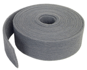 6'' x 30 ft. - Gray - Silicon Carbide Very Fine Grit - Bear-Tex Clean & Blend Roll - USA Tool & Supply