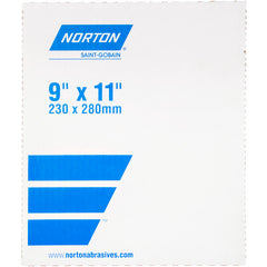 9″ × 11″ Screen-Bak Q421 Cloth Sheet 80 Grit Silicon Carbide - USA Tool & Supply