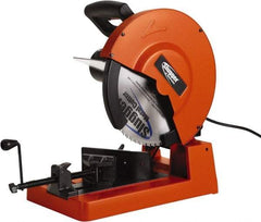 Fein - 14" Blade Diam, 1" Arbor Hole, Straight Chop & Cutoff Saw - 1,300 RPM, 120 Volts, 1 Phase - USA Tool & Supply