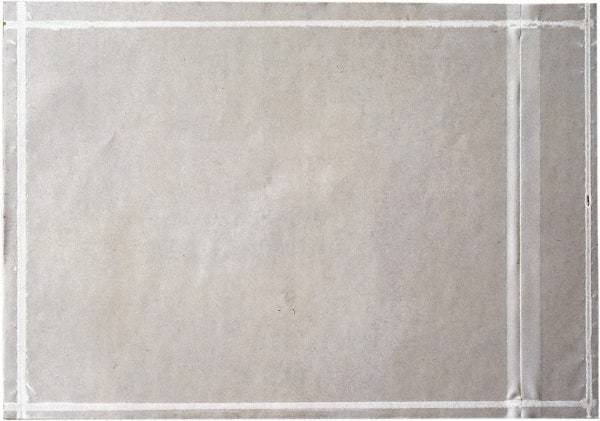 3M - 1,000 Piece, 12" Long x 9-1/2" Wide, Packing List Envelope - Unprinted, Clear - USA Tool & Supply