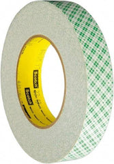 3M - 2" x 36 Yd Rubber Adhesive Double Sided Tape - 9 mil Thick, Paper Liner, Series 401M - USA Tool & Supply