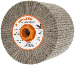 WALTER Surface Technologies - 4-1/2 x 4" Unmounted Flap Wheel - USA Tool & Supply