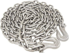 Value Collection - 5/16" Welded Tie Down Chain - 3,900 Lb Capacity, Grade 40, Self-Colored Finish - USA Tool & Supply