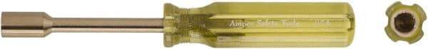 Ampco - 11/32" Solid Shaft Nonsparking Nutdriver - Ergonomic Handle, 7-7/16" OAL - USA Tool & Supply