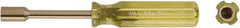 Ampco - 11/32" Solid Shaft Nonsparking Nutdriver - Ergonomic Handle, 7-7/16" OAL - USA Tool & Supply