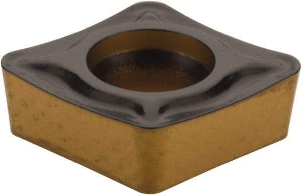 Tungaloy - CNGP432 Grade AH905 Carbide Turning Insert - 80° Diamond, 1/2" Inscr Circle, 3/16" Thick, 1/32" Corner Radius - USA Tool & Supply