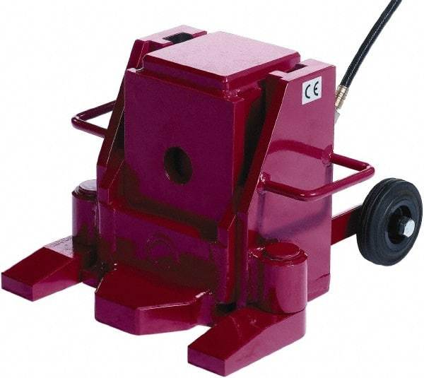 GKS - 30 Ton Capacity Toe Jack - 1.6" to 19.1" High, 6.1" Piston Stroke - USA Tool & Supply