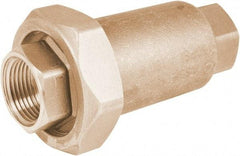 Legend Valve - 1 Thread, 150 psi WOG Rating, Brass Dual Check Backflow Preventer Valve - Lead-Free, Certified to A.S.S.E. 1024, Use with Residential/Commercial Water Systems - USA Tool & Supply