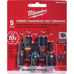 Milwaukee Tool - Power & Impact Screwdriver Bit Sets Point Type: Hex Tool Type: Nut Driver - USA Tool & Supply