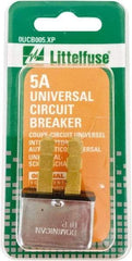 Value Collection - Circuit Breakers Circuit Breaker Type: Type I Circuit Breaker Amperage: 5 - USA Tool & Supply