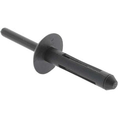 Value Collection - Large Flange Head Nylon Multi Grip Blind Rivet - USA Tool & Supply