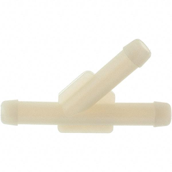 Value Collection - Nylon Y Automotive Vacuum Connector - 1/4 x 1/4 x 1/4" Fitting - USA Tool & Supply