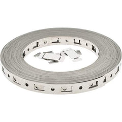 Value Collection - Hose Clamp Kits Contents: 50 Feet of Banding, 5 Splices - USA Tool & Supply