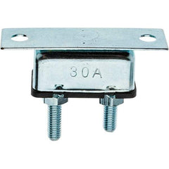 Value Collection - 30 Amp Automotive Stud Terminal Circuit Breaker - Bracket Mount - USA Tool & Supply