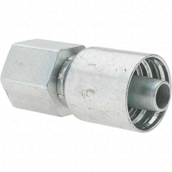 Parker - 1/2 Thread Hydraulic Hose Fitting - -8 Hose Size, 1/2" Hose Diam - USA Tool & Supply