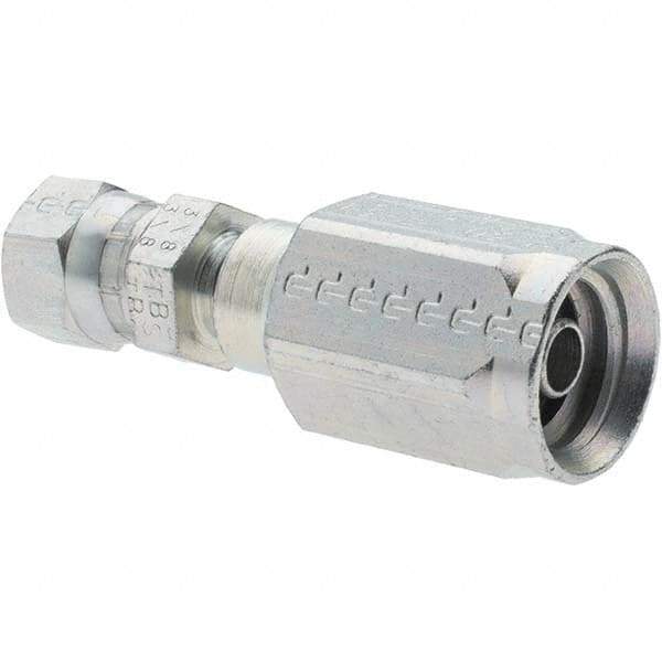Parker - Female JIC Hydraulic Hose Female JIC 37° Swivel - -6 Hose Size, 3/8" Hose Diam - USA Tool & Supply