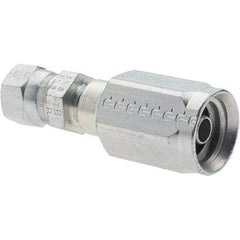 Parker - Female JIC Hydraulic Hose Female JIC 37° Swivel - -6 Hose Size, 3/8" Hose Diam - USA Tool & Supply