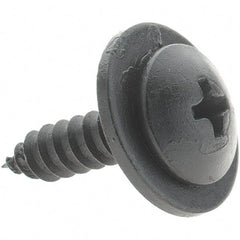 Made in USA - M4.8 Truss Head Phillips Sheet Metal Screw - 19" Long - USA Tool & Supply