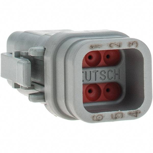 Value Collection - Automotive Terminal Parts - DTM Series Plug Connectors - USA Tool & Supply