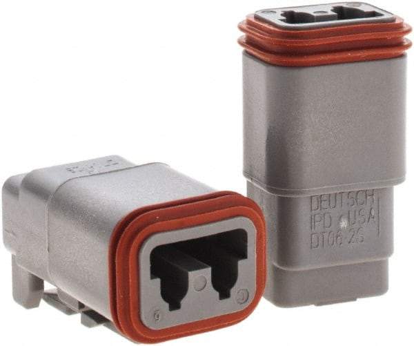Value Collection - Automotive Terminal Parts - DT Series Plug Connectors - USA Tool & Supply